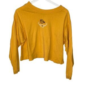 Vintage Spirit Key West Long Sleeve Crop T Shirt - Women's Size M/L